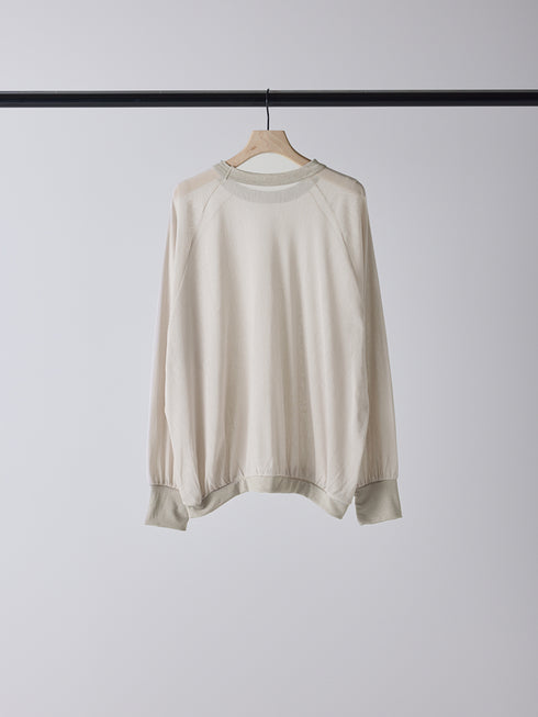 【 予約:2月上旬 】COTTON TULLE WIDE PO /Y261-82026